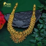 Lakshmi Devi Emerald Antique Harram