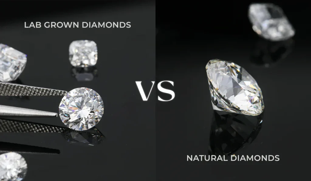 natural and lab-grown diamonds